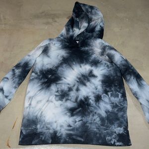 More Than Magic Tie Die Navy Hoodie Kids